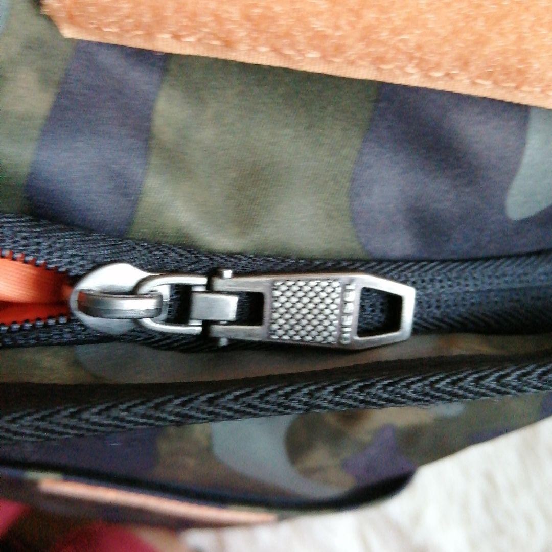 Diesel Men Class Messenger Bag Shoulder Camouflage 42x15x28cm Almost unused ITA
