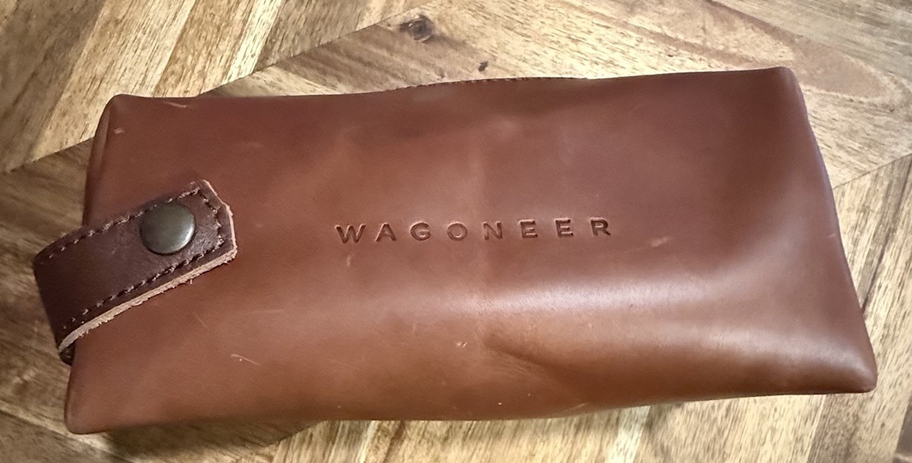 Jeep Wagoneer Genuine Leather Dopp Kit Men’s Travel Toiletry Bag Pouch Rustico