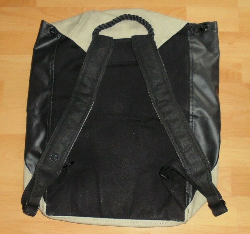 Stighlorgan. Backpack – Color Beige 48 x 44 x 19 cm.100% Leather/ Cotton China
