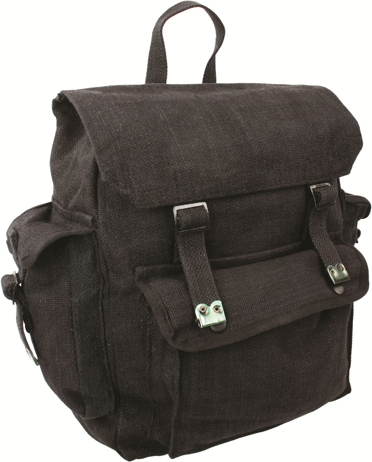 Retro Vintage Mens Ladies Military Army Rucksack Backpack Webbing satchel bag BP