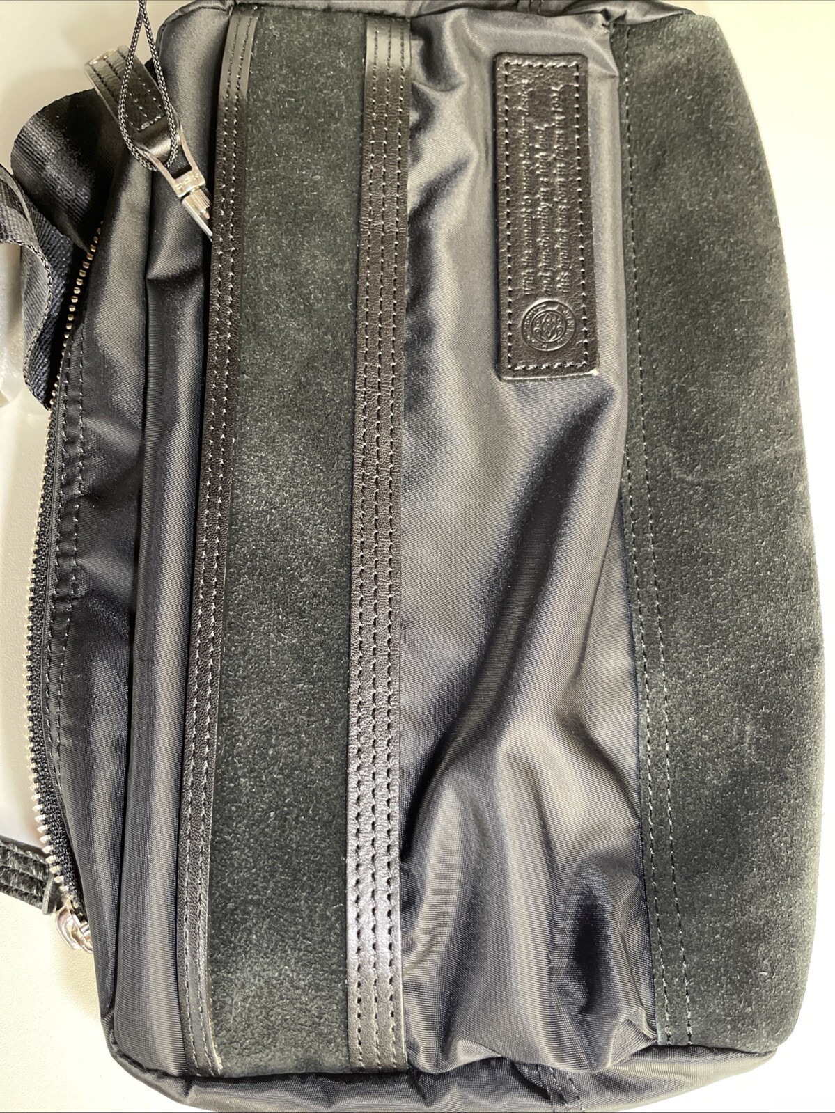 Master-Piece Co. Black Density Pouch Bag Hip Shoulder Bag