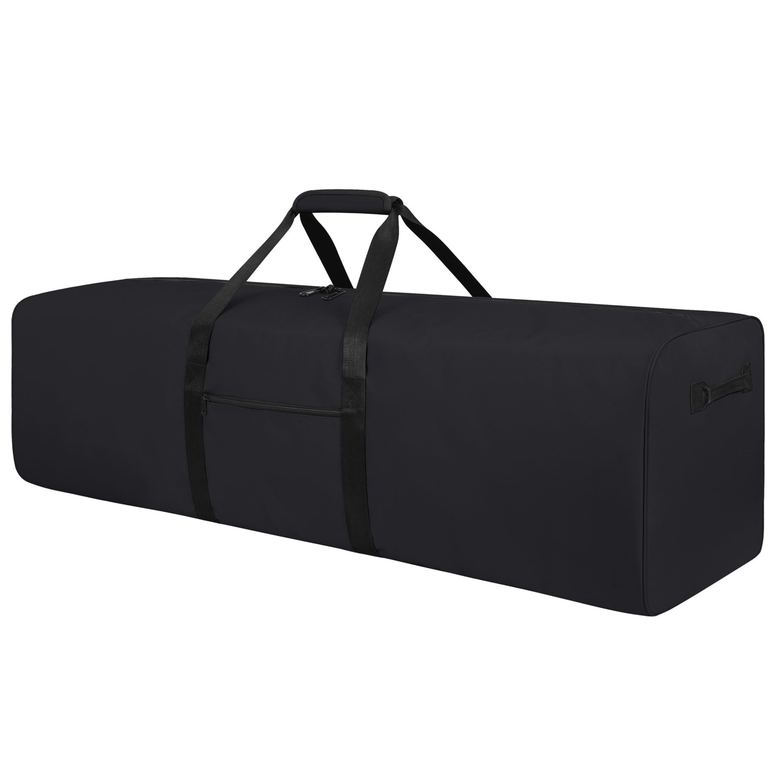 48 Inch Travel Duffle Bag Extra Large Sport Equipment Duffel Lockable Black