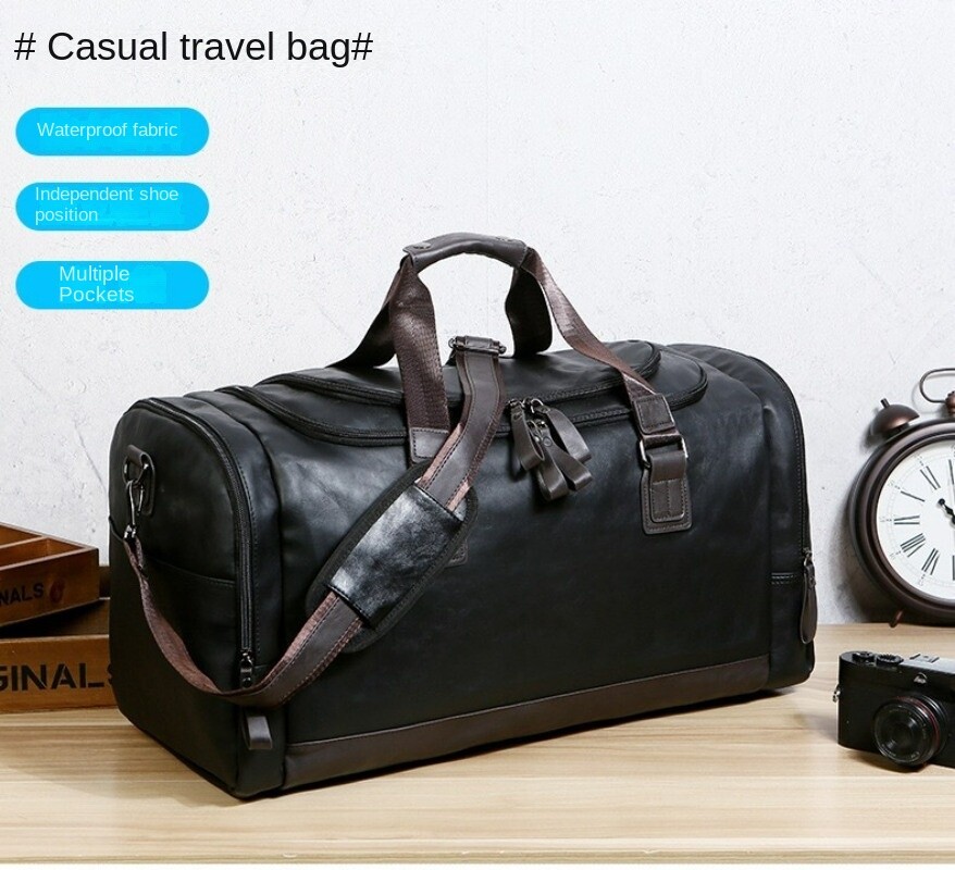 Men’s Large Capacity Multifunctional Business Travel Bag Handbag Shoulder Bag