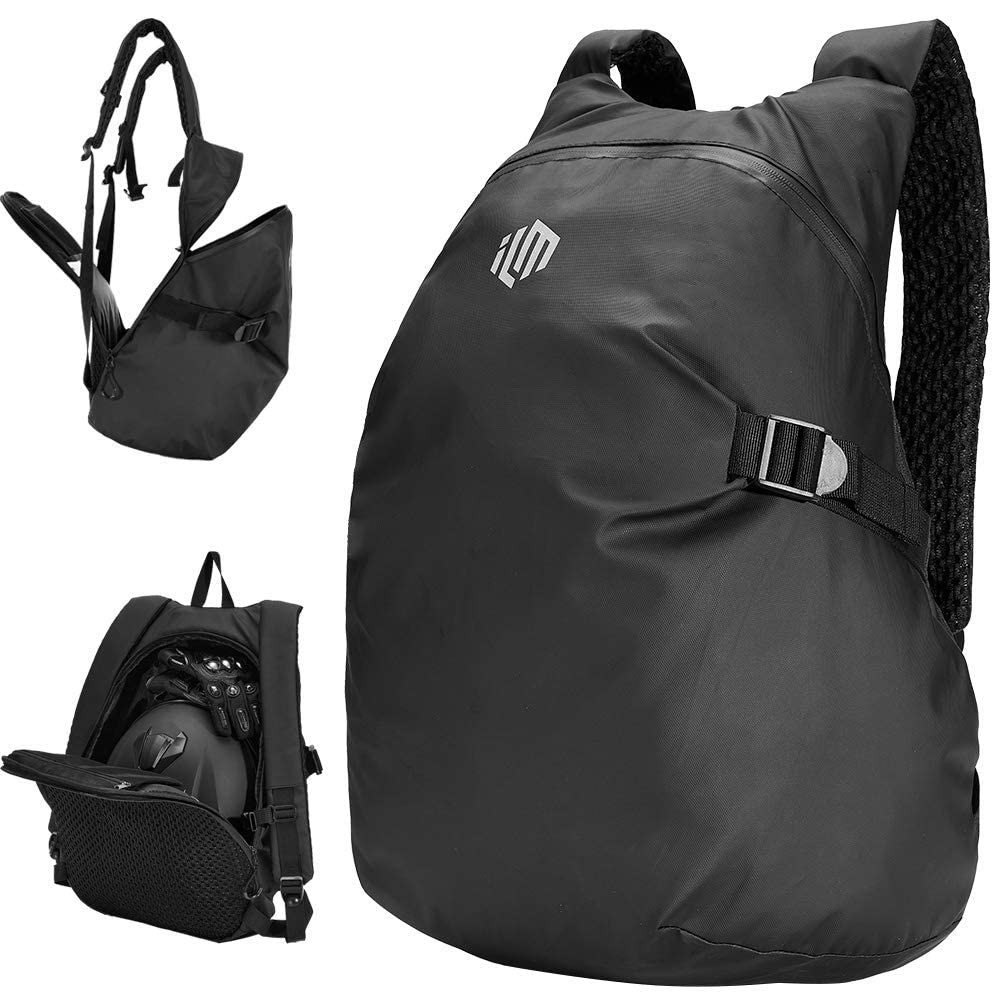 ILM Motorcycle Helmet Backpack Large Capacity Waterproof Lightweight Storage Bag