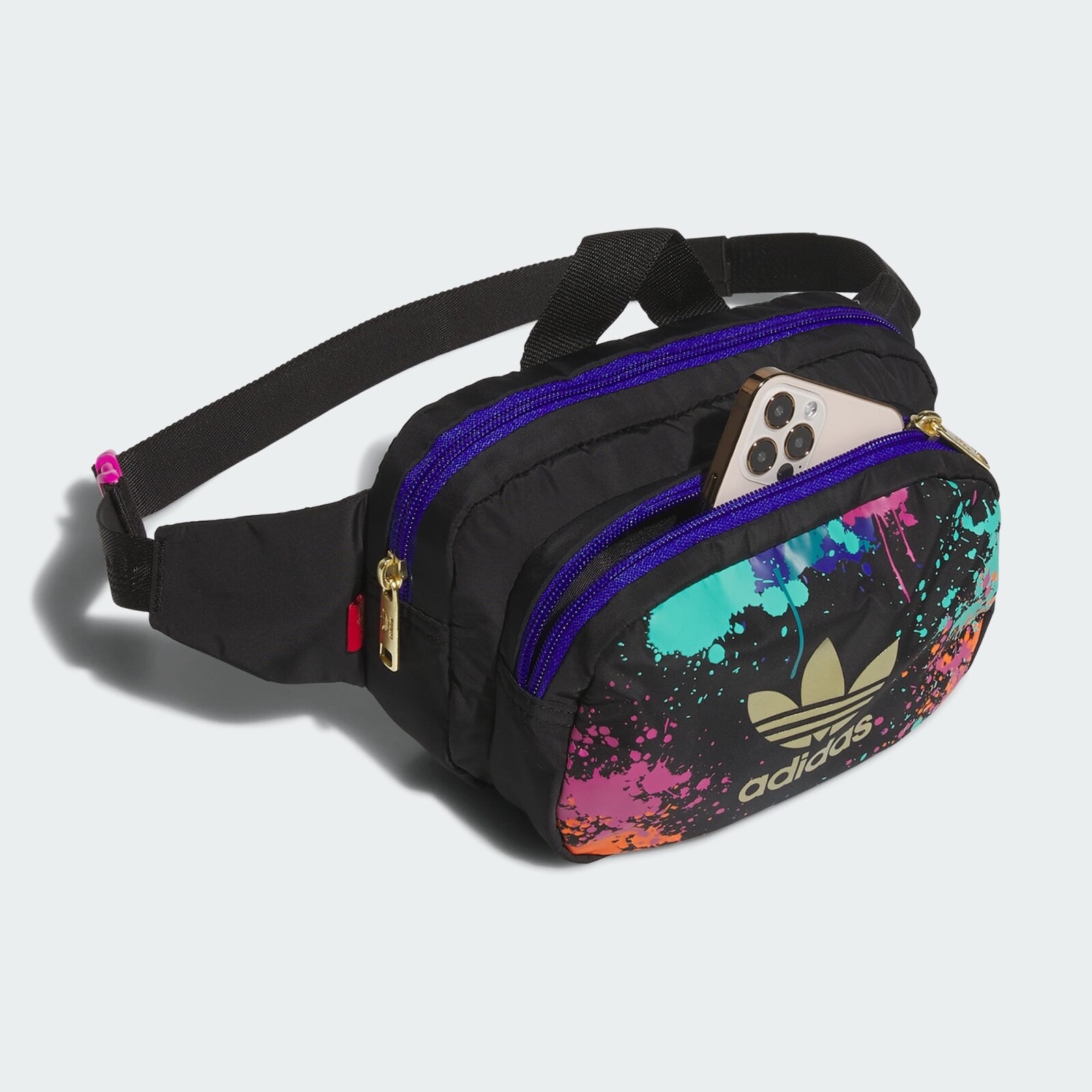 Adidas / Graffiti Splat SPORT 2.0 Waist pack / Festival Bag / IR2413 / Rare !