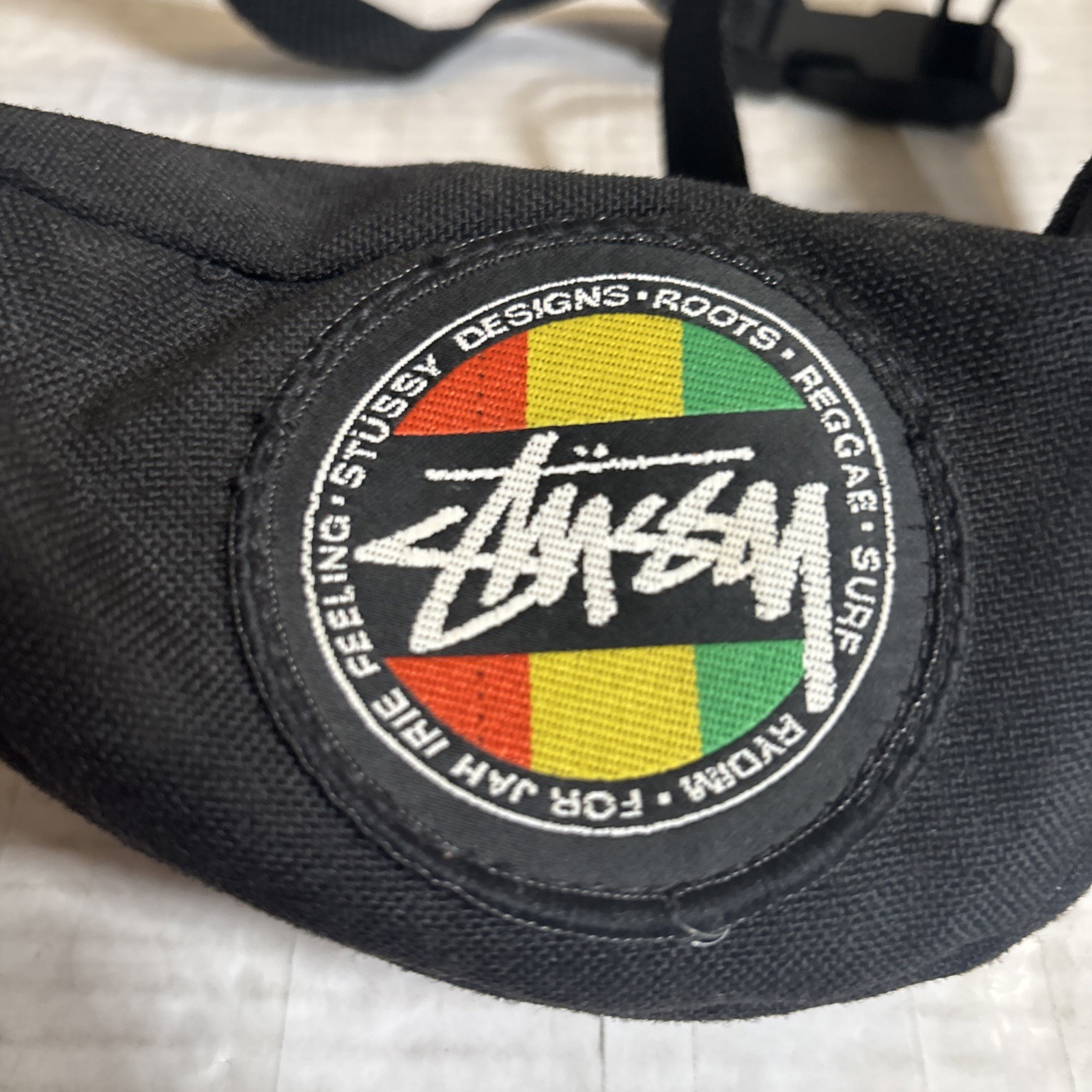 Stussy x Porter 2014 Spring/Summer Capsule Collection Fanny Packs Black RARE EUC