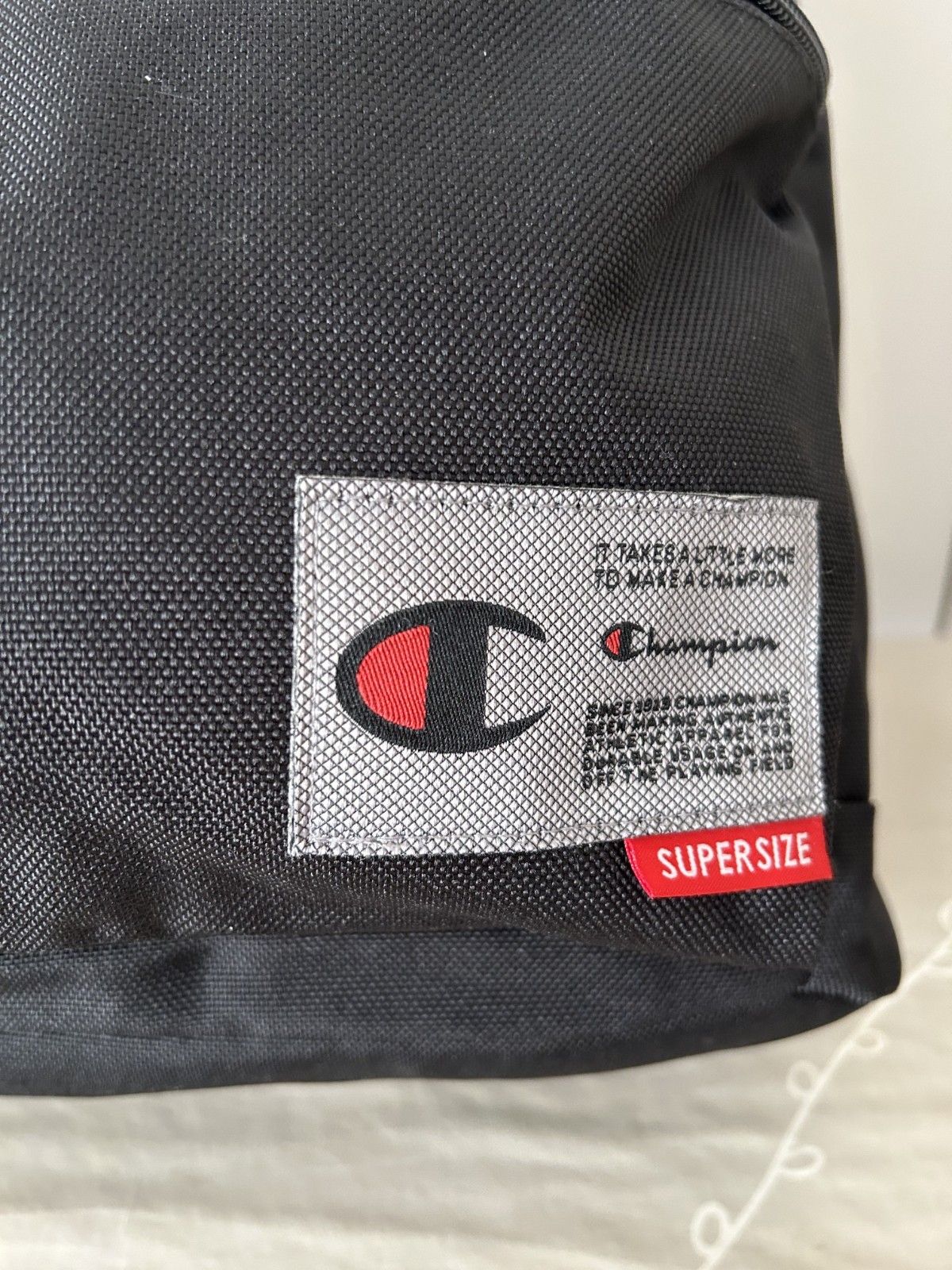 *NWT*Champion Supercize 4.0 Black Backpack CM2-0782