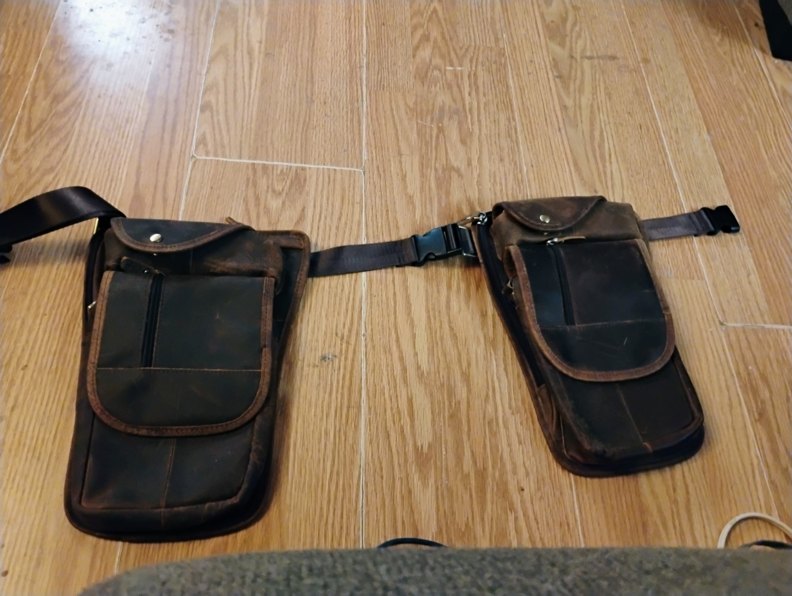 Genuine Leather Waist Pack