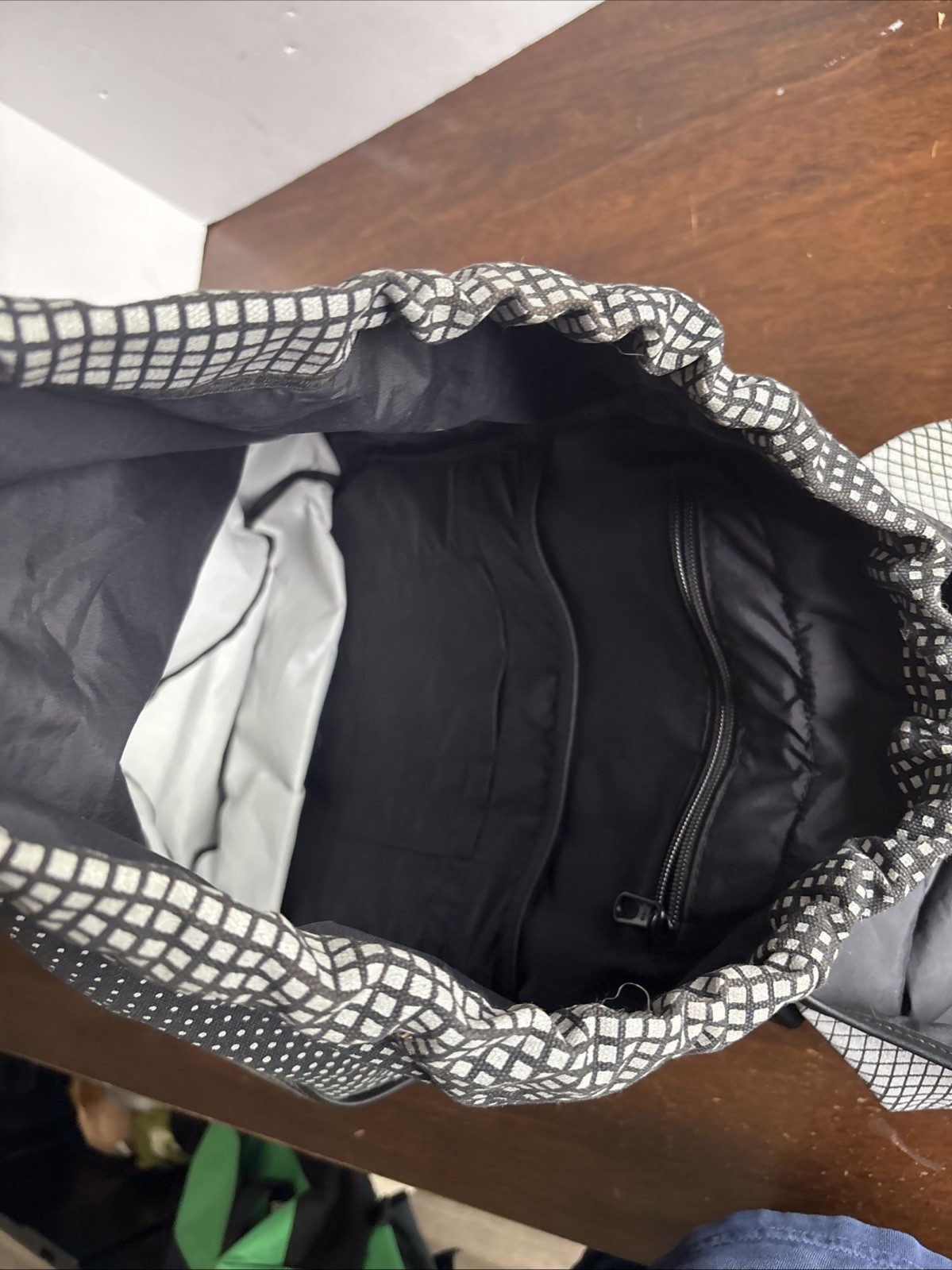 Nike SB Rare Draw String Backpack – Black Gray 22” By 15” By 6”