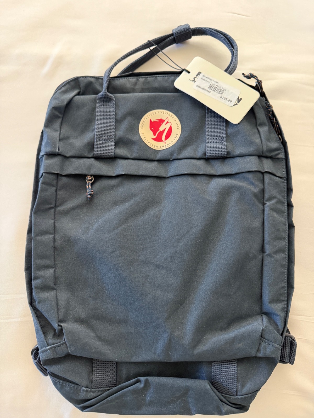 NEW–Fjallraven Specialized Cave Backpack – Navy Blue