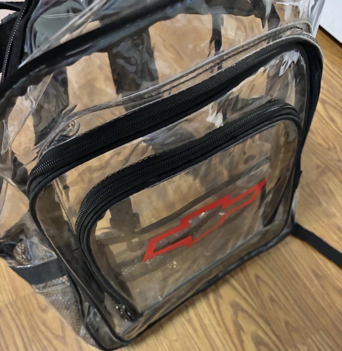 Chevrolet Bowtie Logo Clear Backpack Emblem