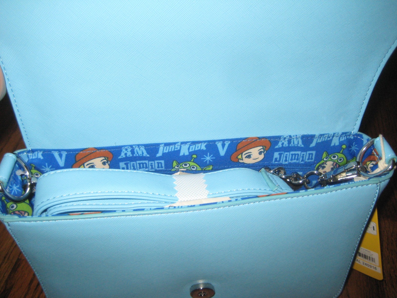 BTS Loungefly TinyTAN X Disney Pixar Toy Story Crossbody Bag New With Tags!