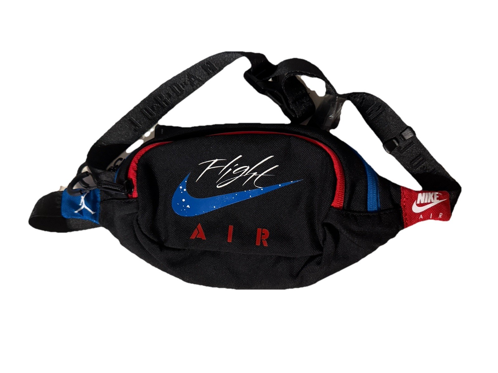 (9A0378-023) NWT Nike Air Jordan What The Crossbody Sling Bag Fanny Pack A13