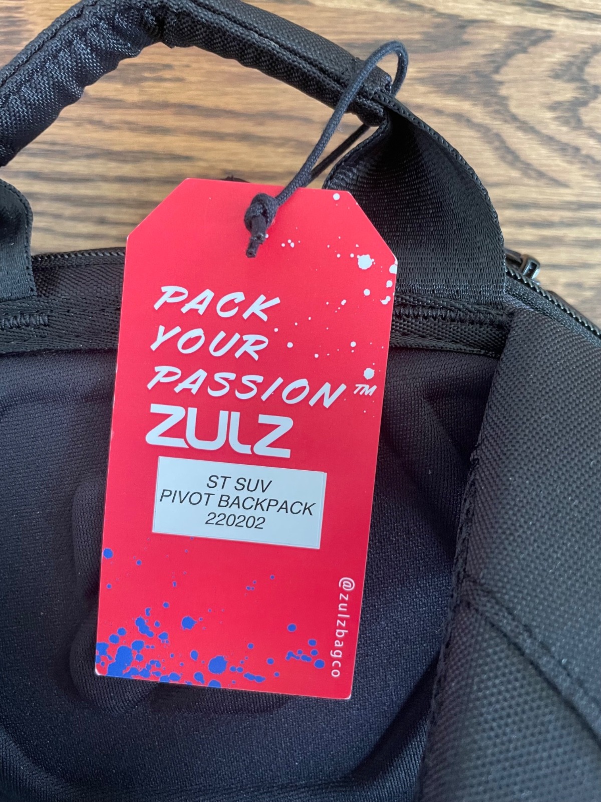Ford ST SUV Experience Performance Racing School Backpack – Color: Black – NEW!