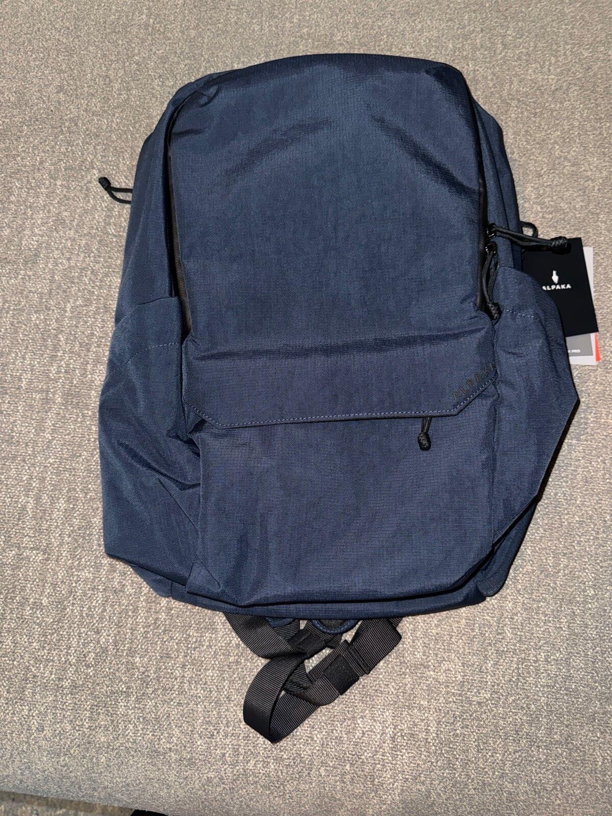 ALPAKA Elements Backpack Pro Moonlight Blue Axoflux 400D Travel Laptop Backpack