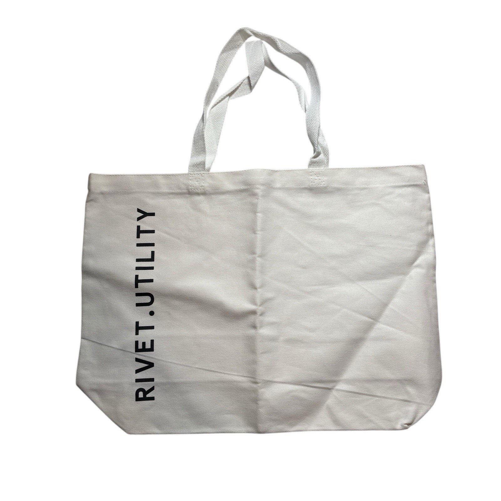 Rivet Utility Los Angeles Plain Canvas Tote Bag