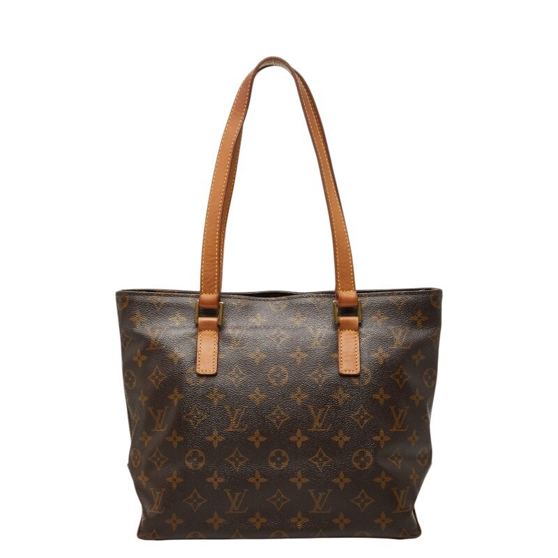 Louis Vuitton Monogram Cabas Piano Tote Bag M51148 Brown PVC Leather Women’s