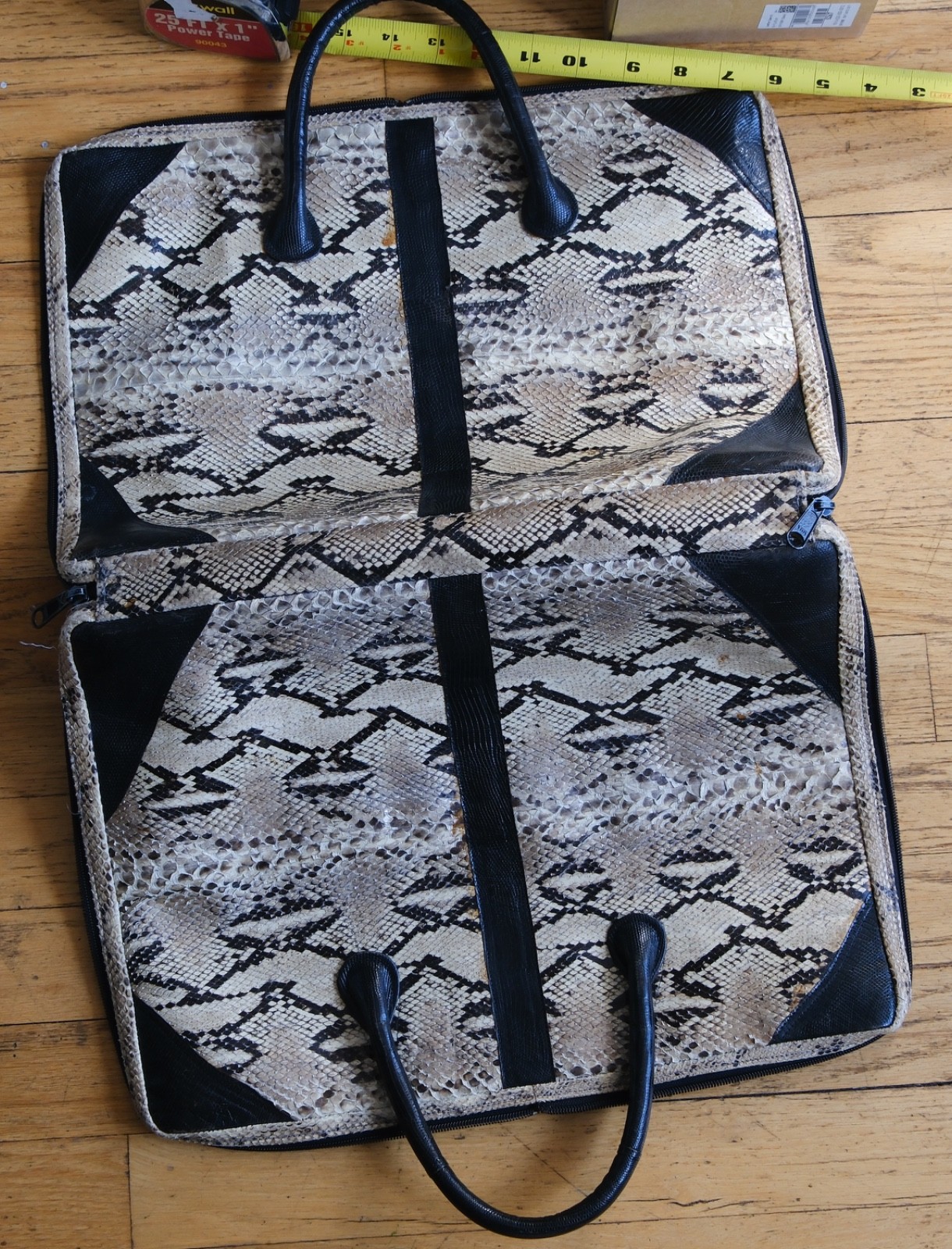 Custom Made Snake Skin Briefcase
