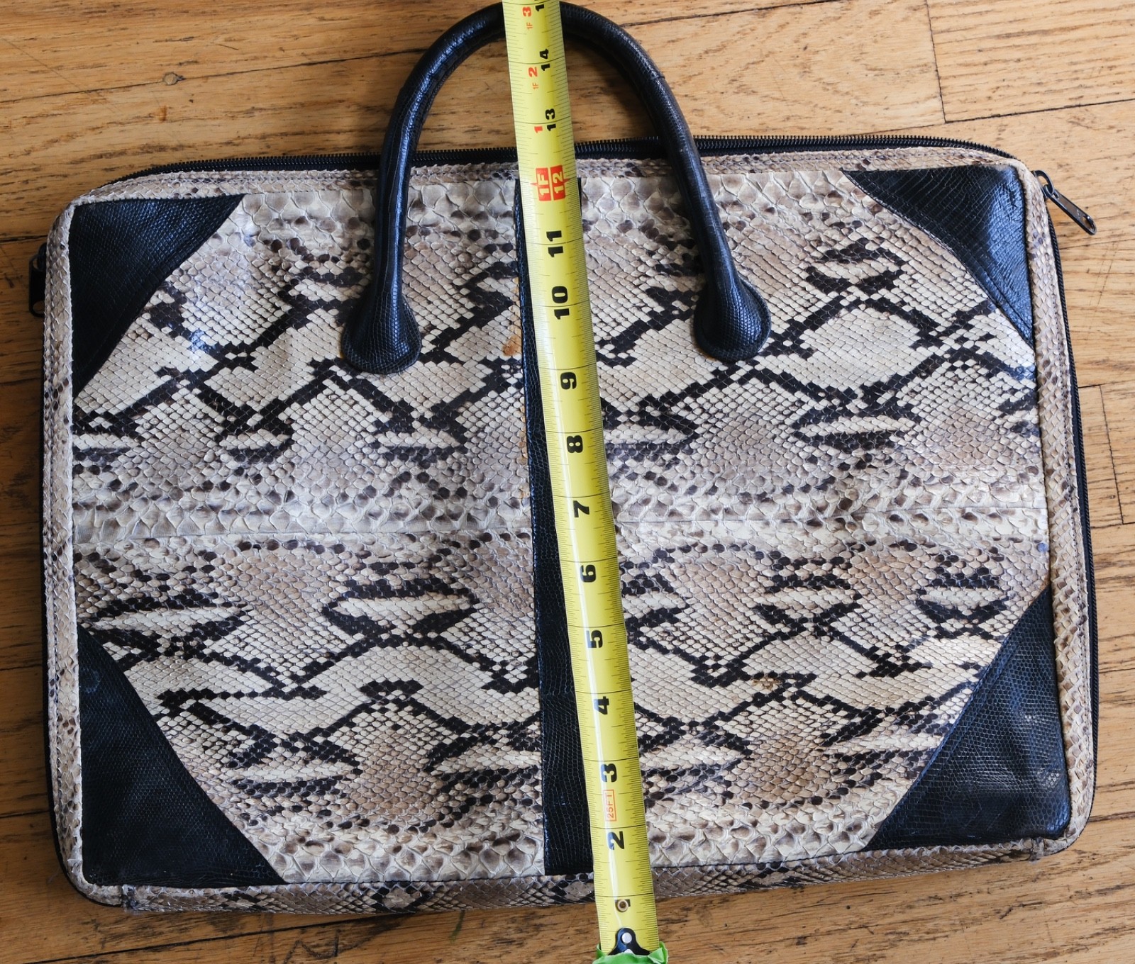 Custom Made Snake Skin Briefcase