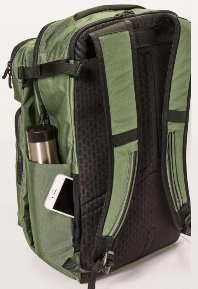Lululemon Assert Backpack 30L Green Travel Laptop Bag
