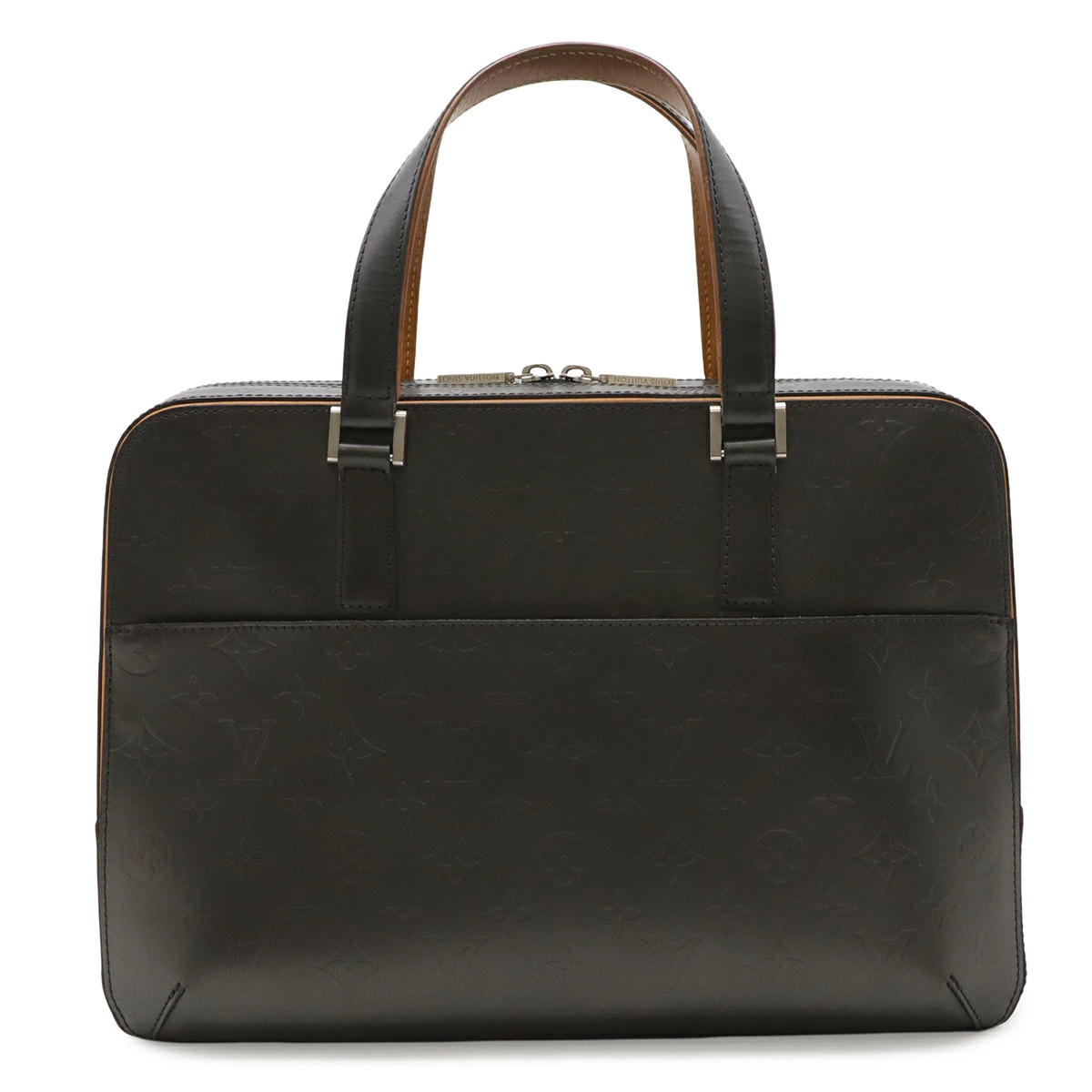 Louis Vuitton Monogram Matte Malden Bag Handbag Briefcase Noir Black M55132 r50_