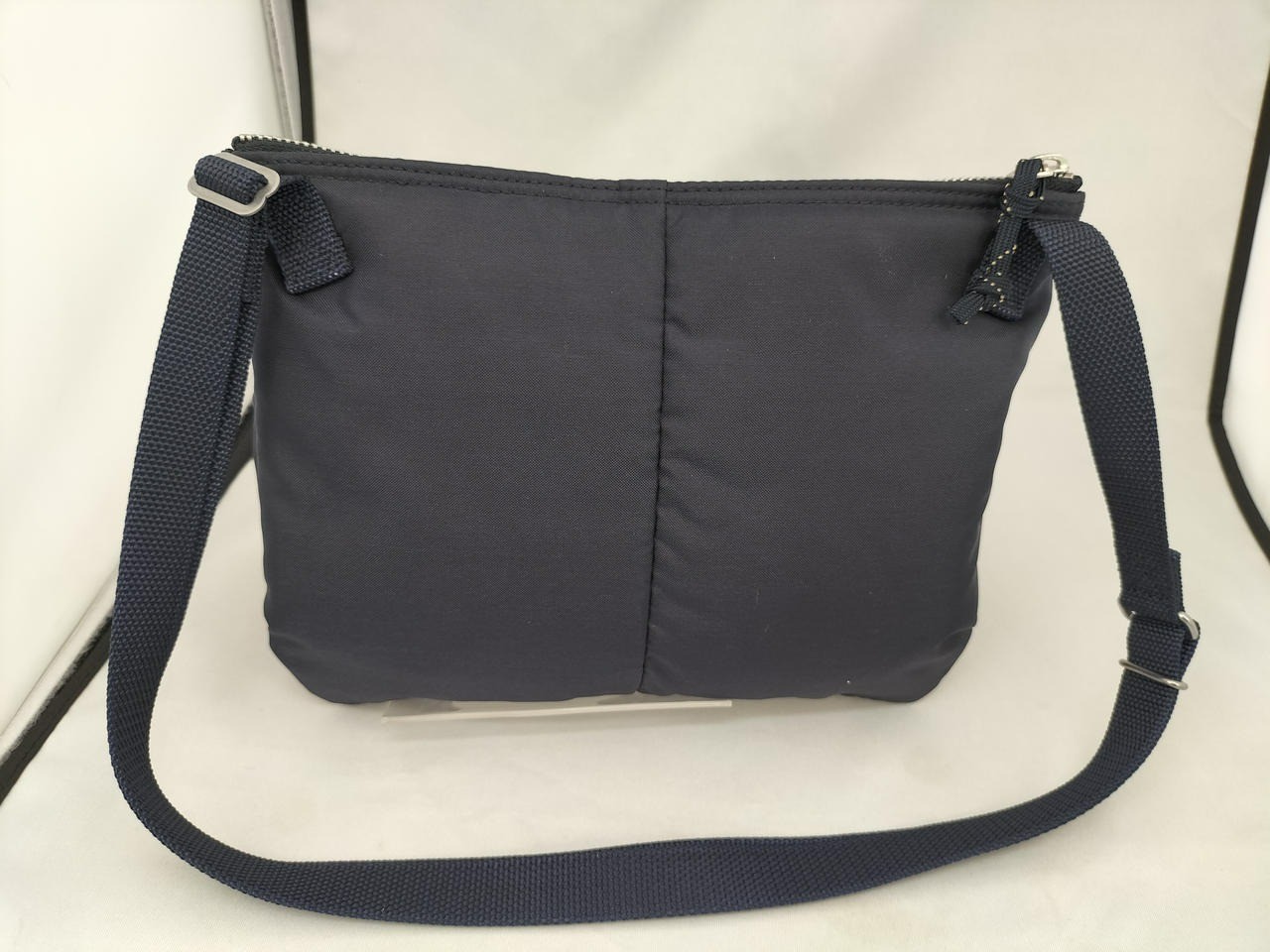 PORTER FORCE SHOULDER BAG 855-05458 Navy W26×H20cm Very Good Japan Used JP t56