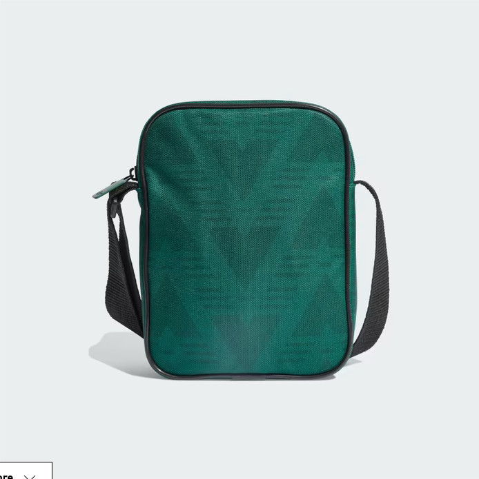 Adidas Originals Festival crossbody Bag Retro Unisex Green Yellow