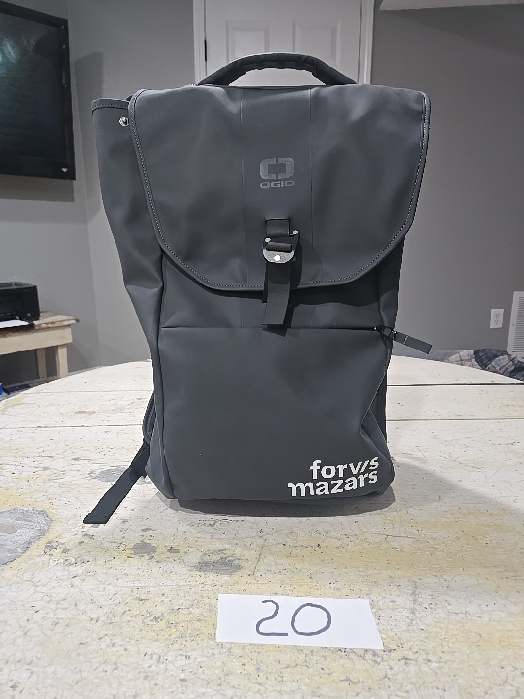 OGIO Resistant Rolltop Pack, Gray, Brand New Backpack, 1,373 cu.in./22.5 L