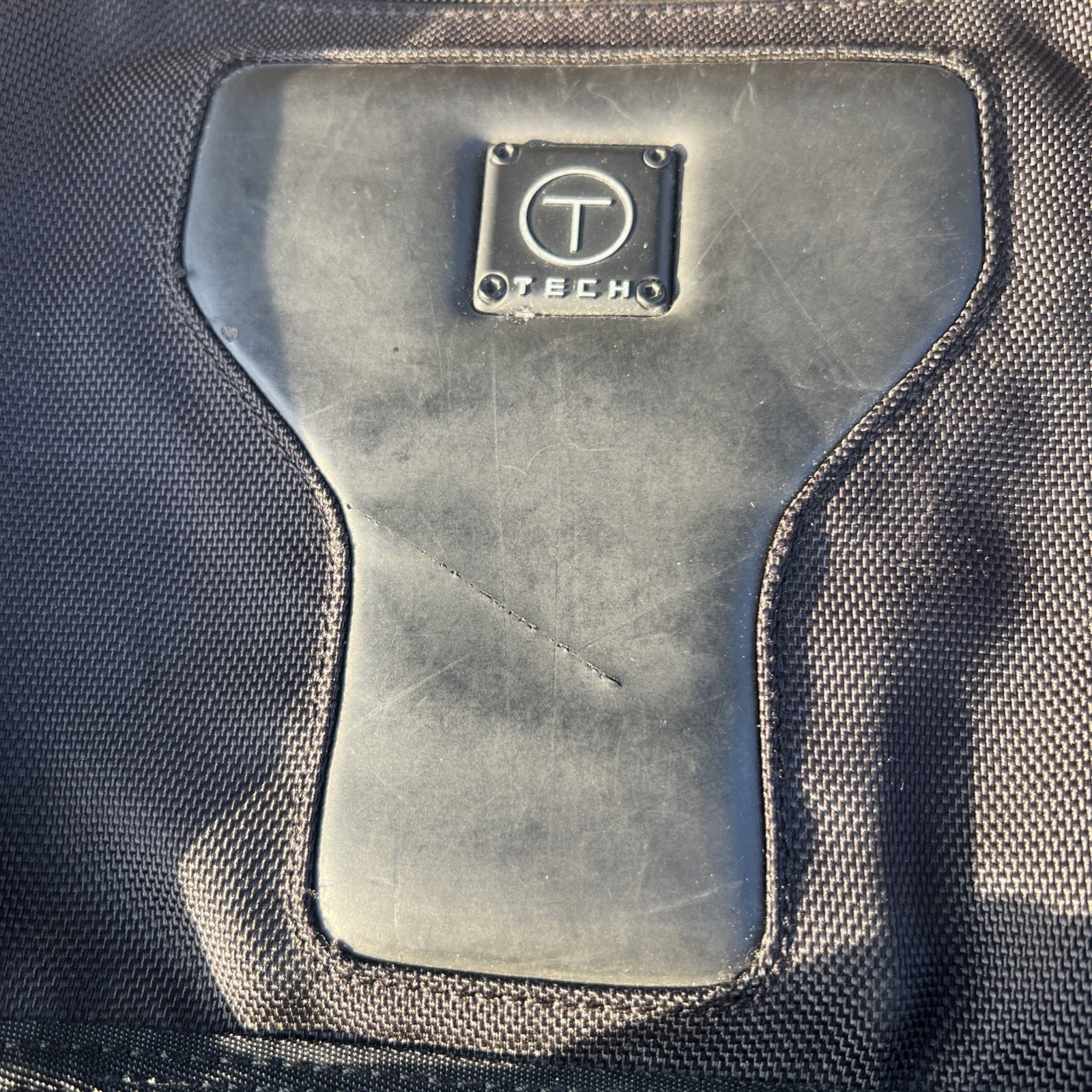 Tumi T2 Ballistic Large Messenger Briefcase Laptop Bag Nylon Black Shoulder