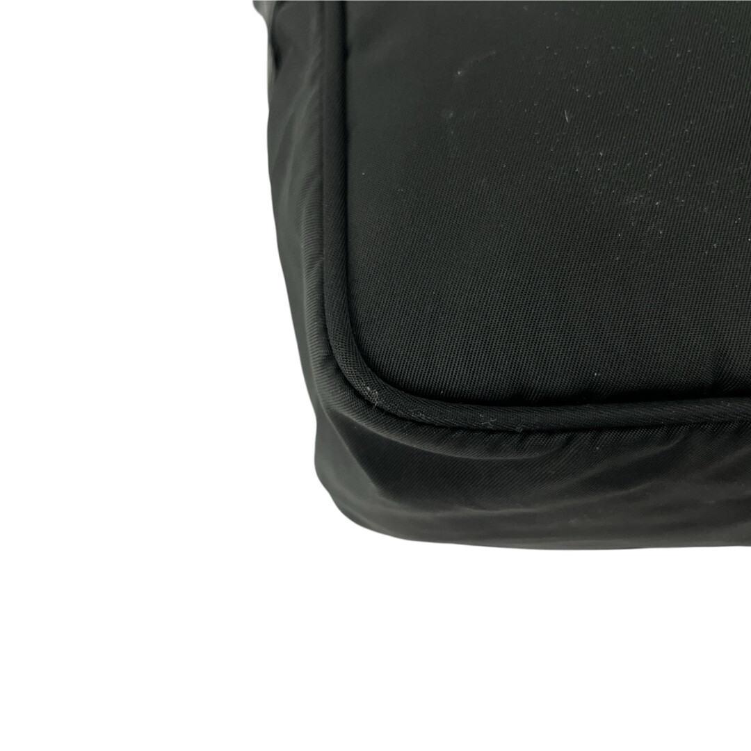 Prada Shoulder Bag Black Triangle Logo Camera Bag Tesuto Nylon Men’s From Japan