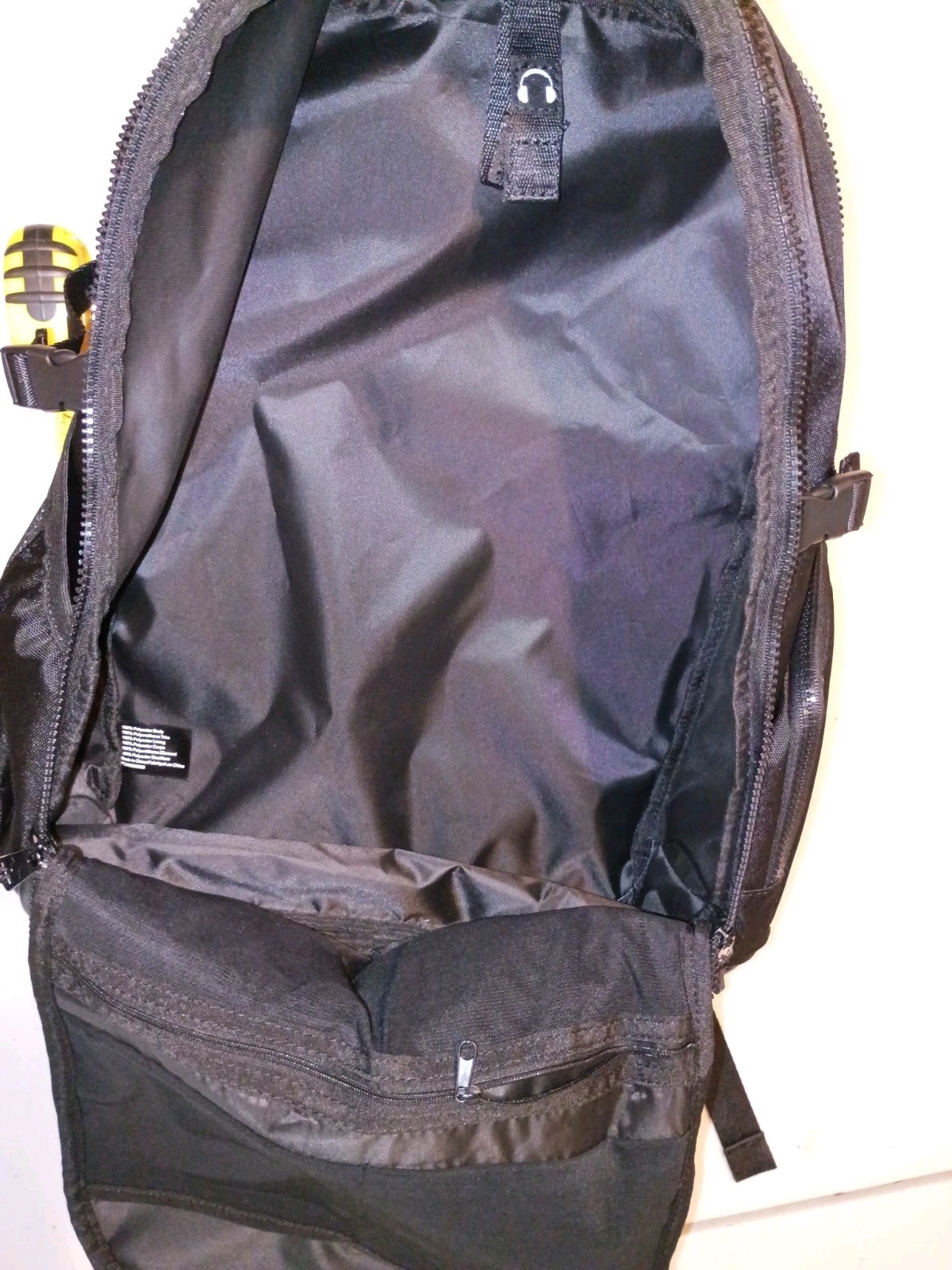 TRUE RELIGION Commuter BACKPACK Hemi BLACK New W/O Tags TR105025 LAPTOP