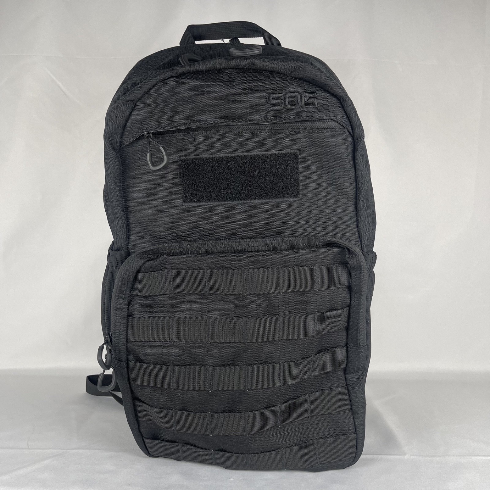 SOG Mission 26L Tactical Backpack Black Molle Webbing Hydration Ready Daypack