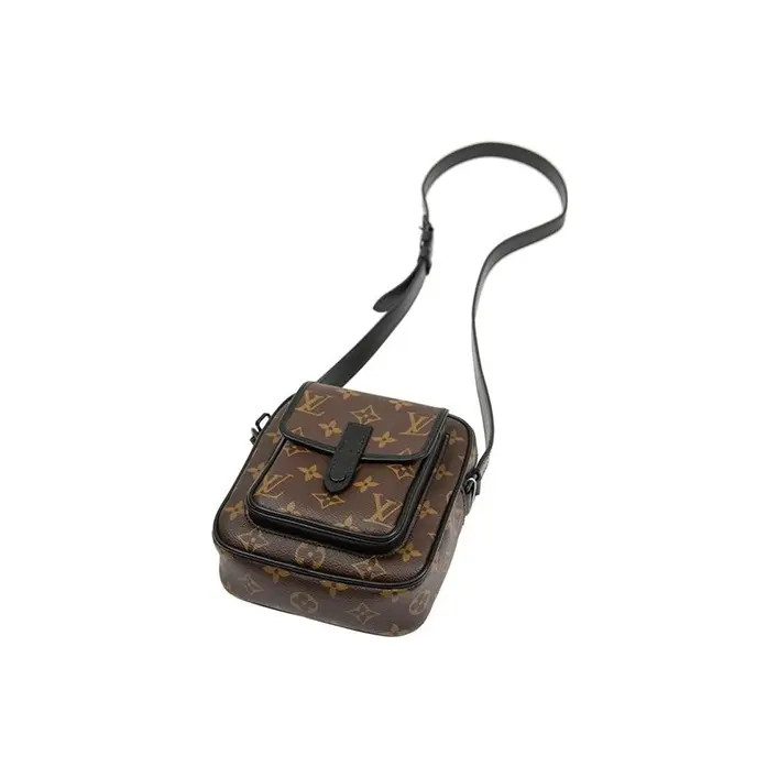 LOUIS VUITTON Christopher Camera Bag Phone Bag Crossbody Bag Men’s 6x3x6.6 in
