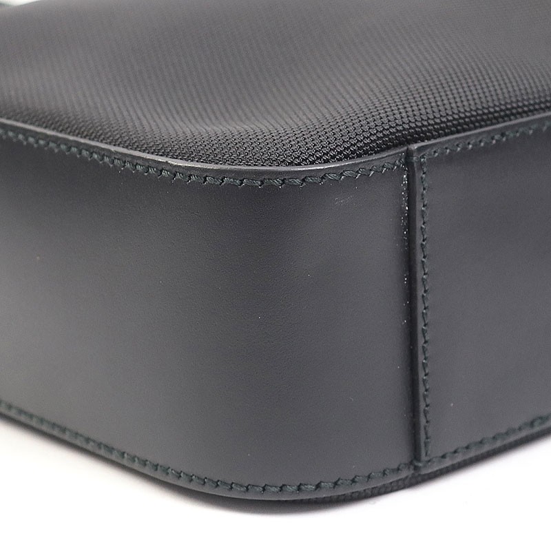 Gucci Techno Canvas Briefcase Black Web Stripe 2WAY Shoulder Bag Top Handle