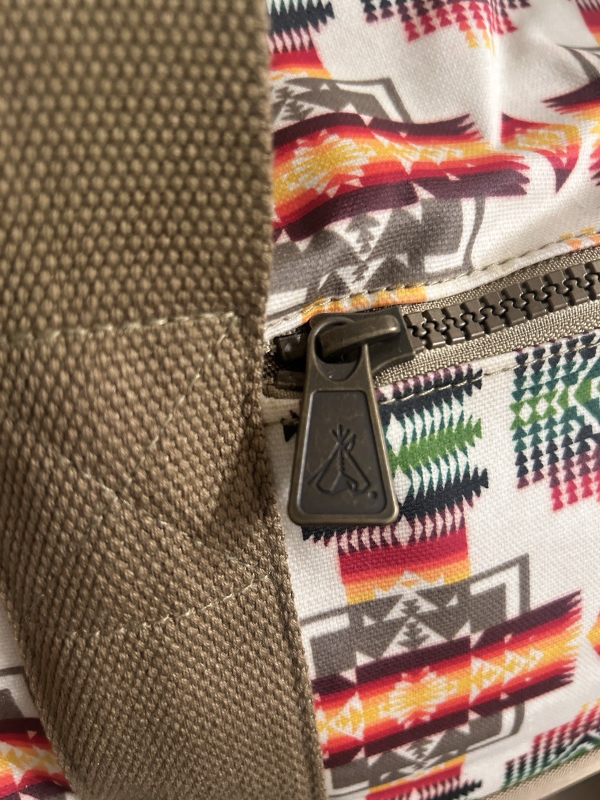NEW w/tags PENDLETON Chief Joseph Canopy Canvas Weekender duffel Bag XL one size