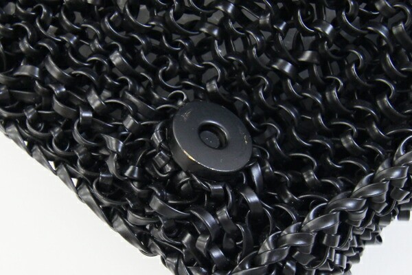 Pre-owned Anteprima Sempre Large Shoulder Bag (PB24FH34G5) in Matte Black with
