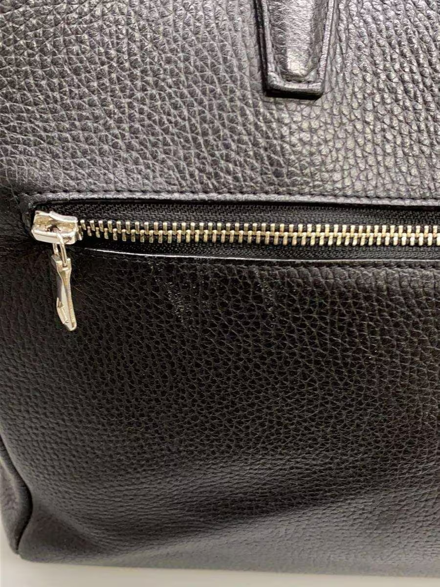 UNITED ARROWS UADB Leather Zip Tote Bag BLK 805091