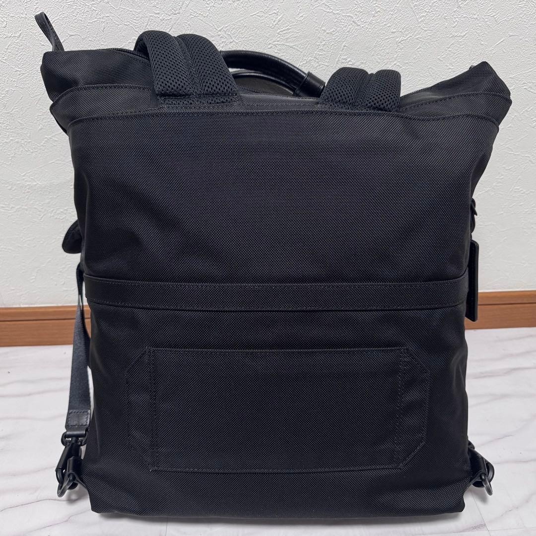 TUMI 2603586D3 Alpha 3 Tote Backpack Black Ballistic Nylon Japan Limited PC A4