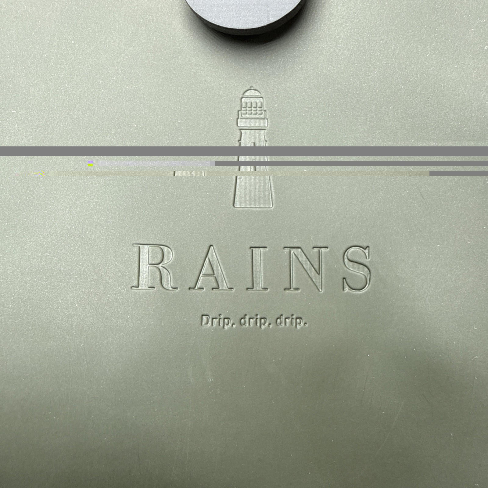 Rains Backpack Waterproof Matte Green Work School Computer Day Rucksack Bag