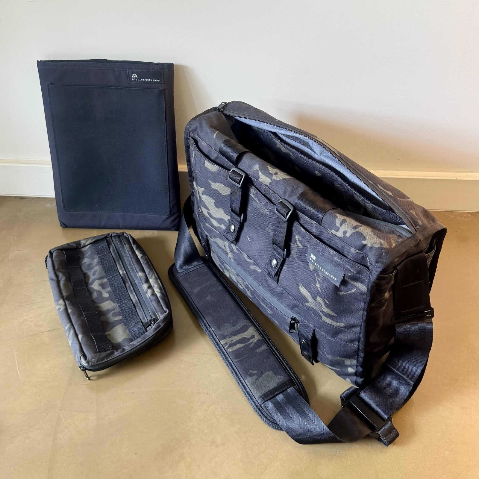 Mission Workshop Transit Laptop Brief 19L — Laptop Bag with Accessories