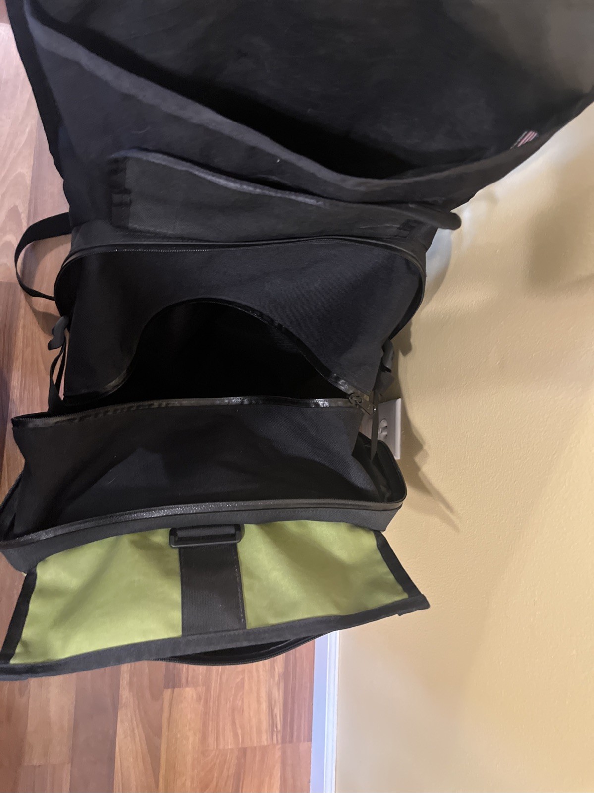 Mission Workshop Rambler Expandable Backback 29L to 65L Roll Top Green Made USA