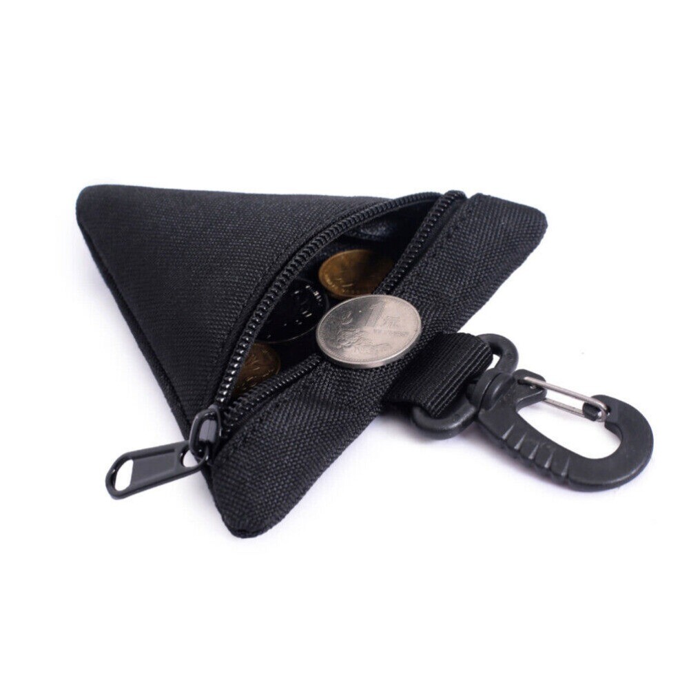 1/2/3 Pack Outdoor Triangular Sundry Bag Coin Pouch Purse Wallet Small Waist Bag