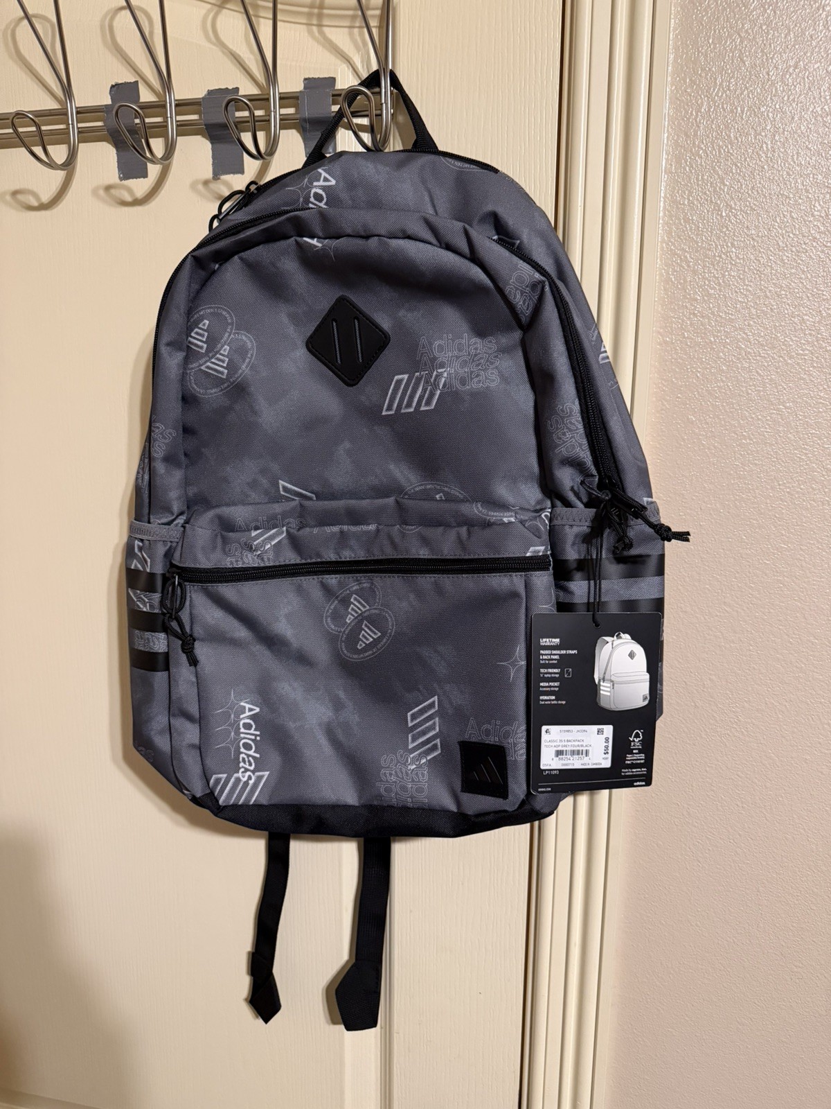 Adidas Classic 3S 5 Backpack Multiple Colors NWT