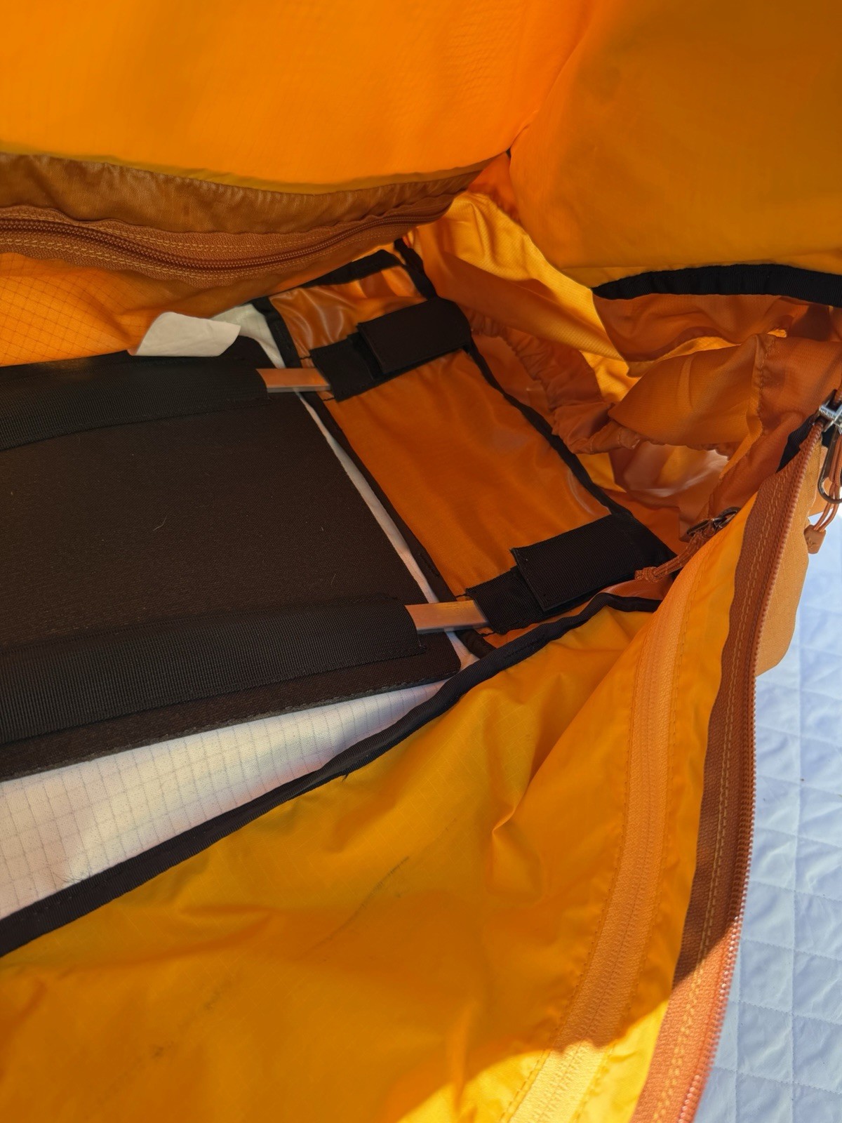 Arc’teryx Altra 65 Internal Frame Orange Ripstop Nylon 25” Backpack Rucksack Bag