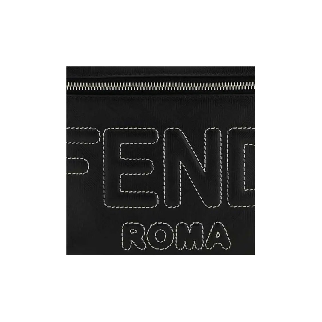FENDI Zip Closure Single Shoulder Crossbody Waist Bag Men’s 14.2×3.5×7.1 in
