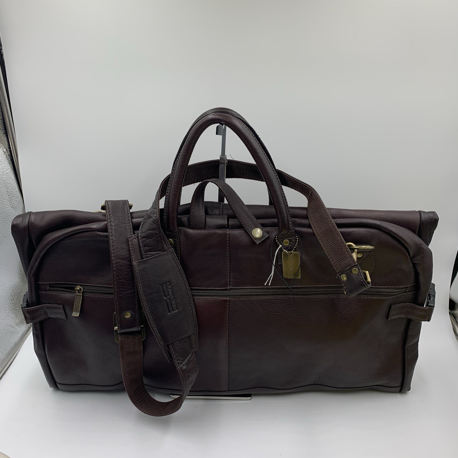 Claire Chase Duffel Bag Travel Messenger Brown