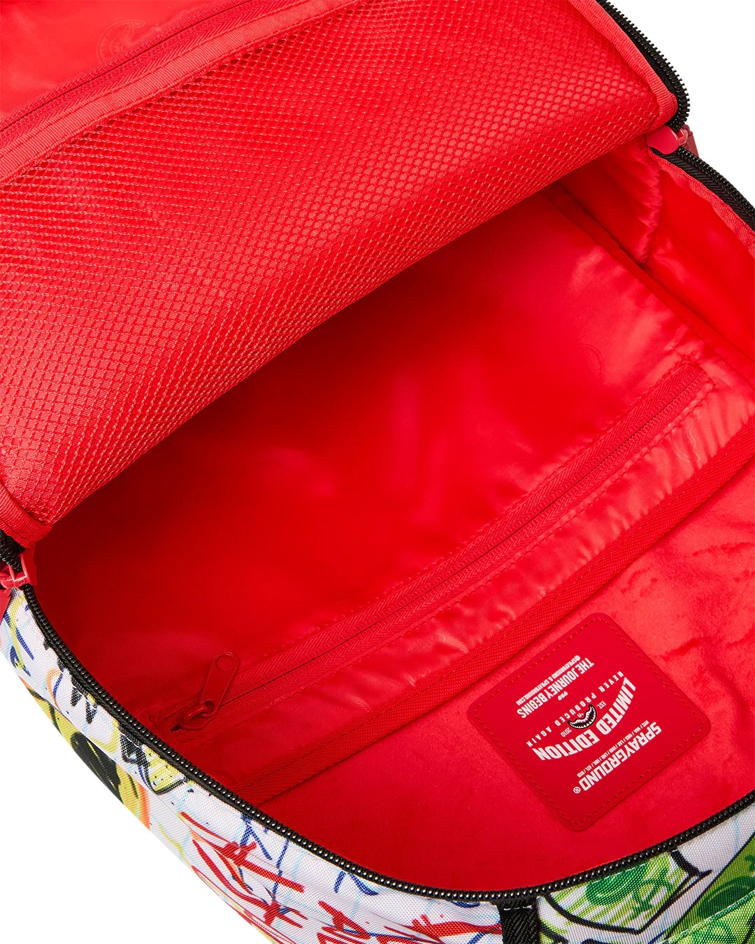Sprayground Doodle Diablo Essay Backpack Unisex OS Multi Adjustable Strap SPR320