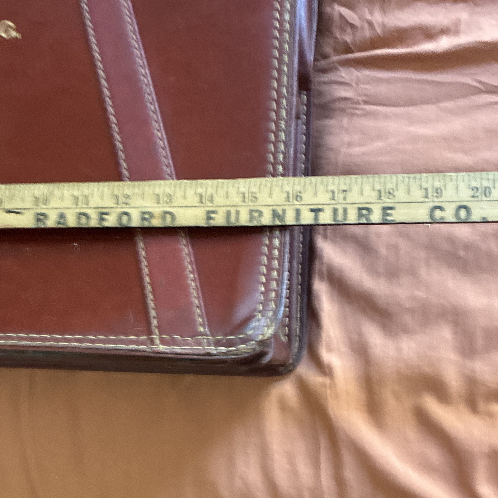 VTG Briefcase/Document Case Top Handle Unique!