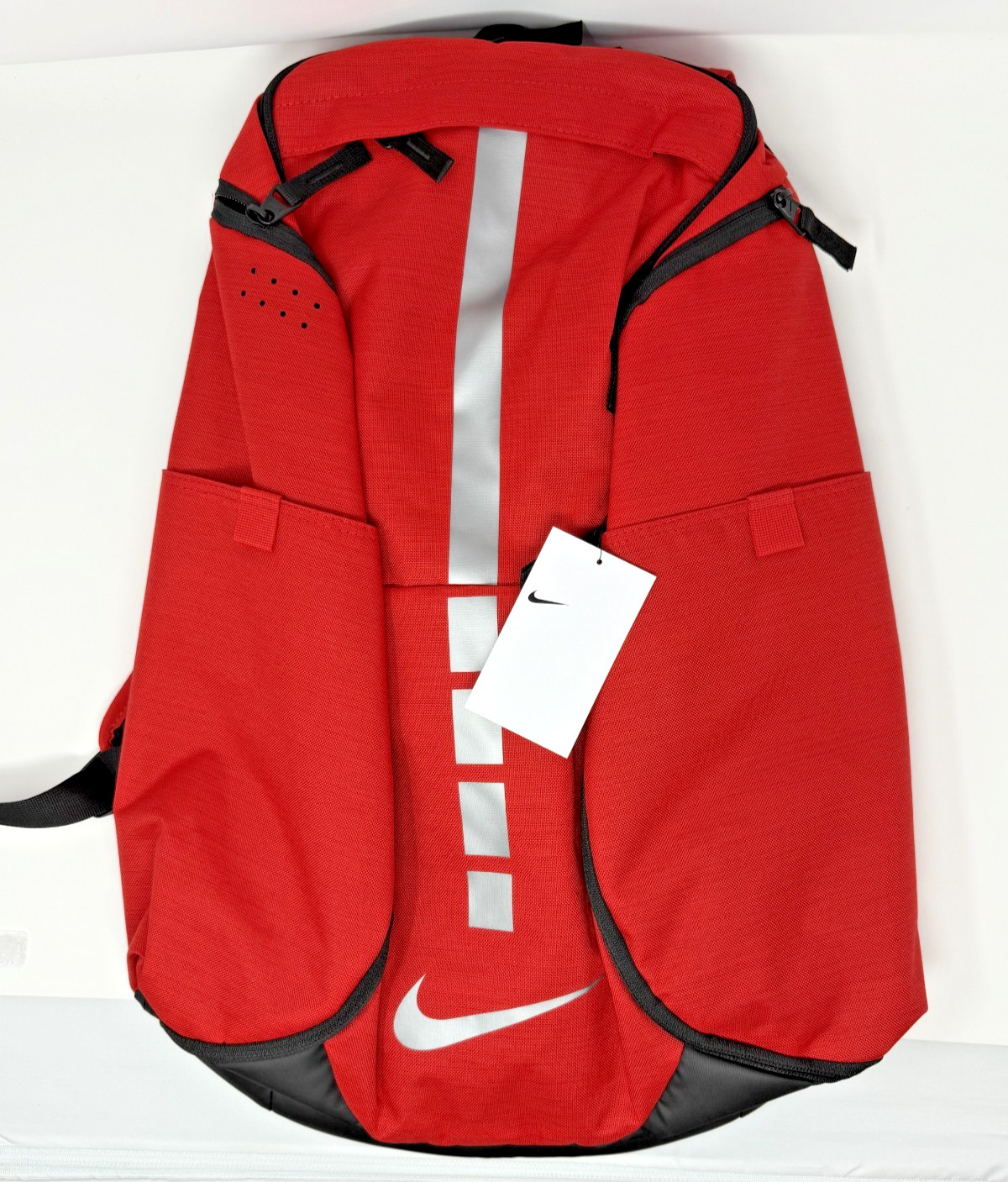 Nike Hoops Elite Pro Backpack Game Red Black Silver BA5554-657 NWT – FAST SHIP