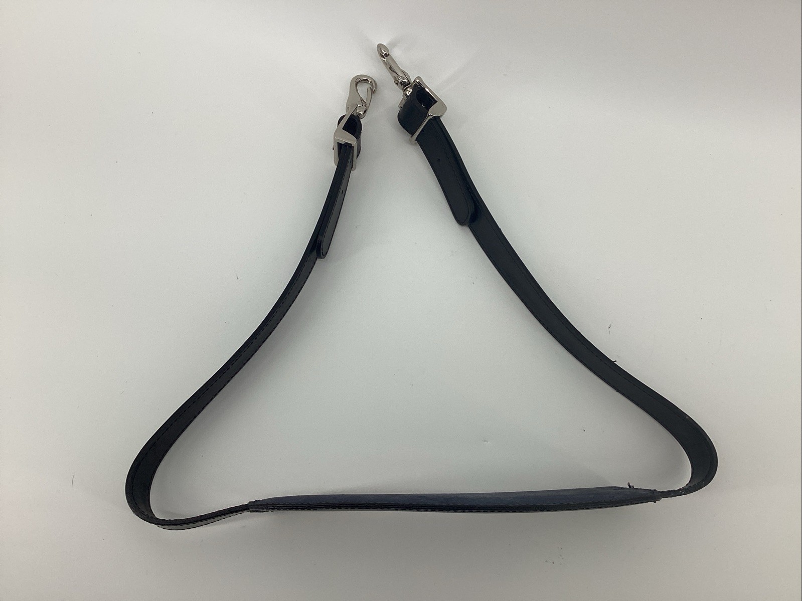 Jack Georges Black Leather Strap For Briefcase Purse Bag ***STRAP ONLY***